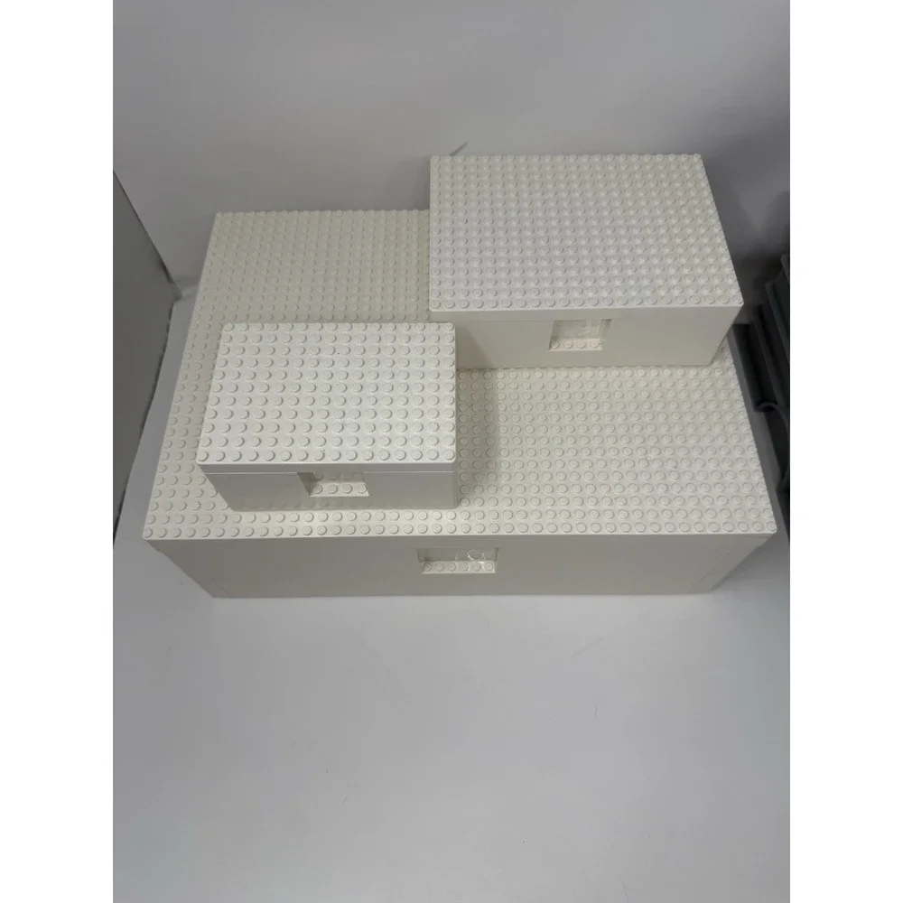 IKEA LEGO Bygglek Set If 3 Storage Boxes With Random Legos